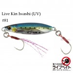 Джиг Jigpara Slow Livebait 15 гр JPSLOW-15L Цвят #81 Live Kin Iwashi (UV) - Major Craft Джиг Jigpara Slow Livebait 15 гр JPSLOW-15L Цвят #81 Live Kin Iwashi (UV) - Major Craft